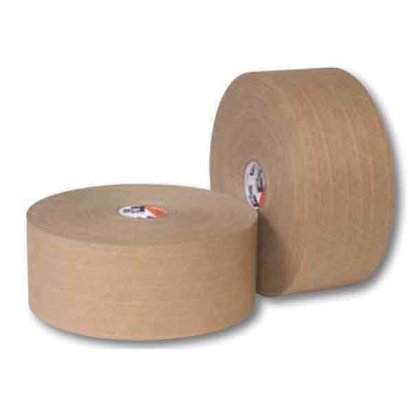 Paper Tape - Reinforced Kraft Tape - 3 x 450' - Case of 10 Rolls