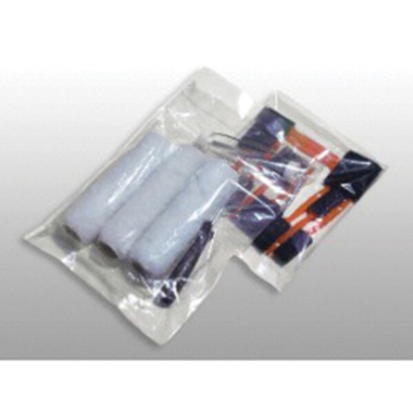 10x8x24 Clear Poly Bags, 500 per case