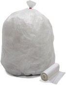 Buy 30 X 36 20 30 Gallon Trash Can Liner White 1.0 Mil